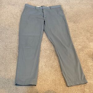 Banana Republic Fulton Chino Men's Blue/Gray Pants Size 34 x 32